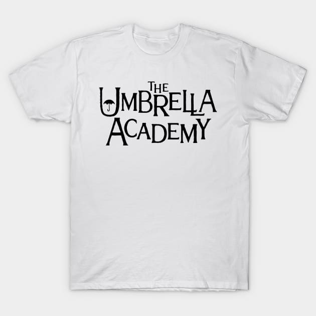 Umbrella Academy White T-Shirt by lockdownmnl09